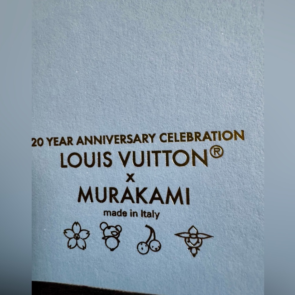 SOLD SOLD SOLD. Louis Vuitton Takashi Murakami Jane Notebook MM - Picture 3 of 4